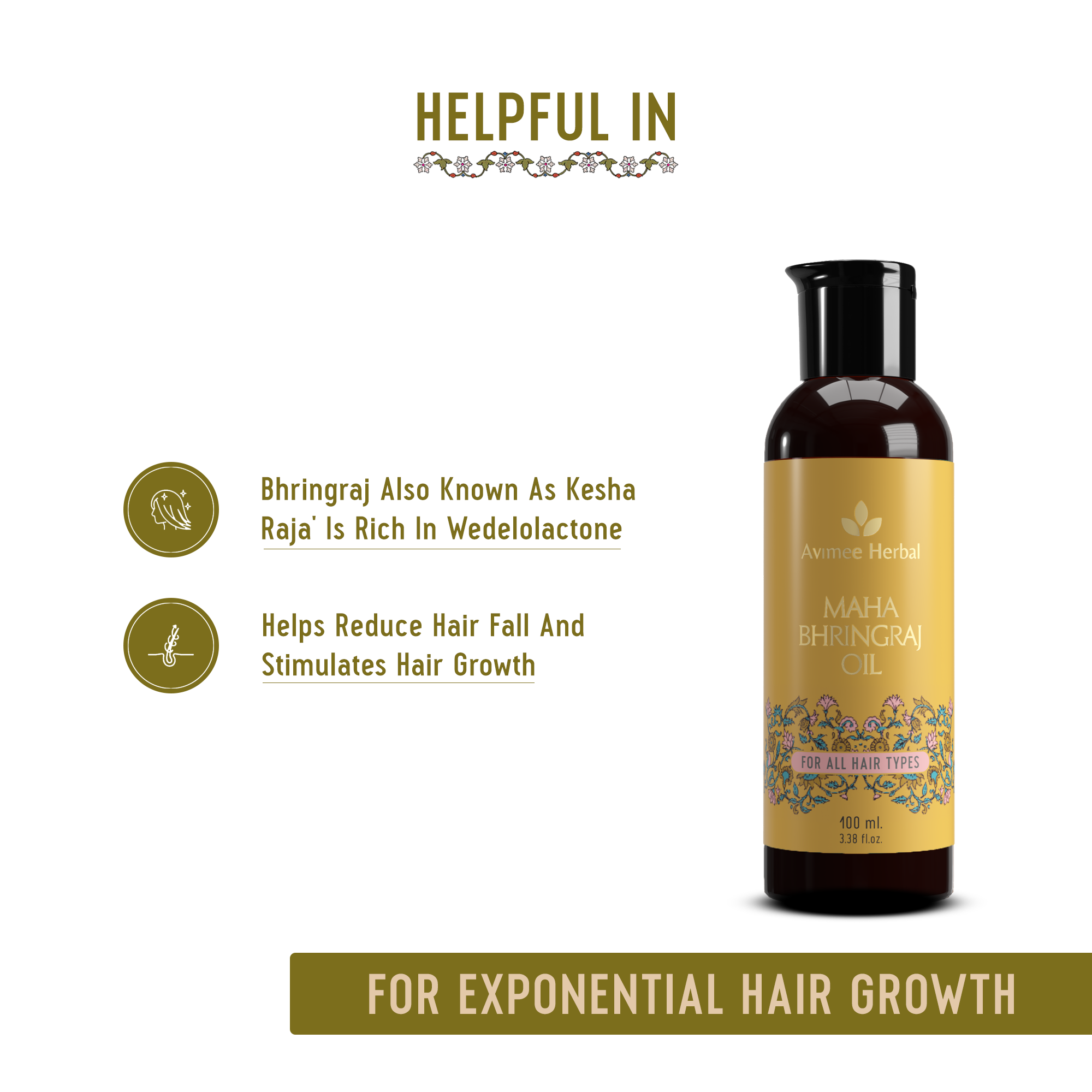 Helpful Maha Bhringraj Hair Oil
