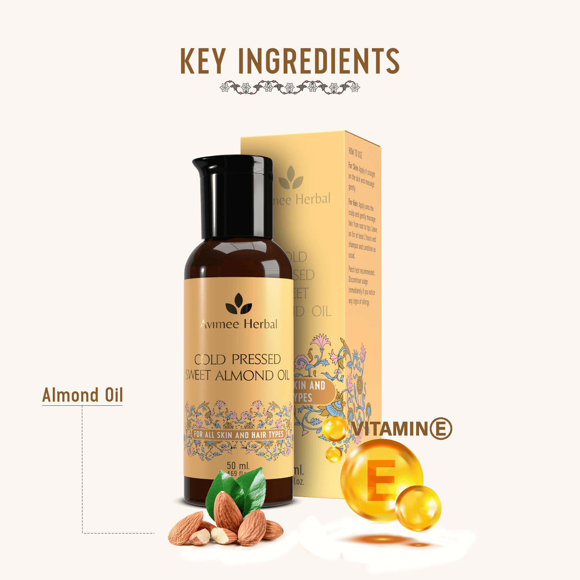 Cold Pressed Sweet Almond Oil