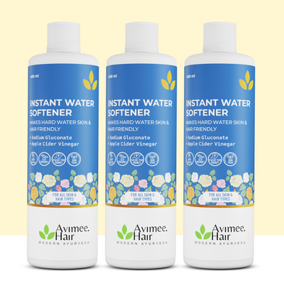 Instant Water Softener for Hair Loss Due to Hard Water Pack Of 3