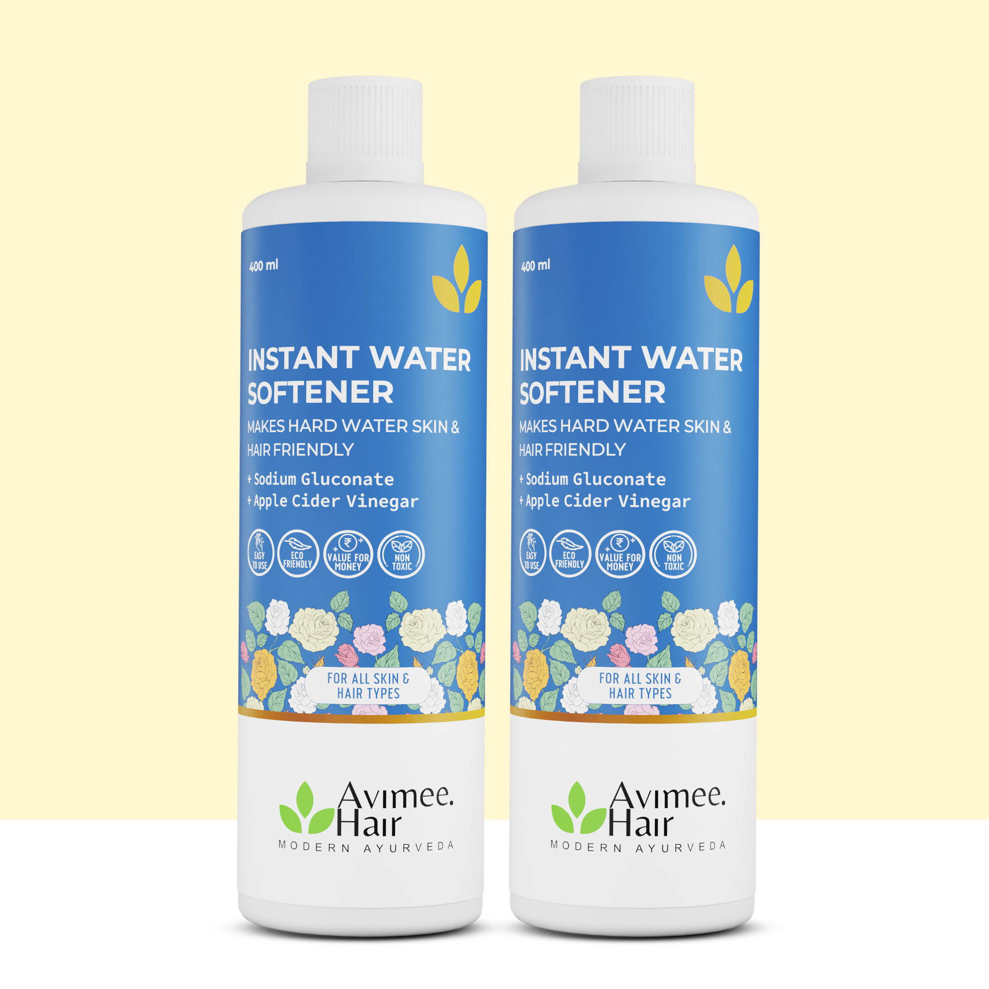 Instant Water Softener for Hair Loss Due to Hard Water Pack Of 2